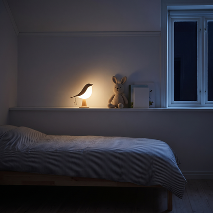 Trådløs Fuglelampe med Berøringsdimmer
