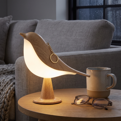 Trådløs Fuglelampe med Berøringsdimmer