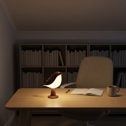 Trådløs Fuglelampe med Berøringsdimmer