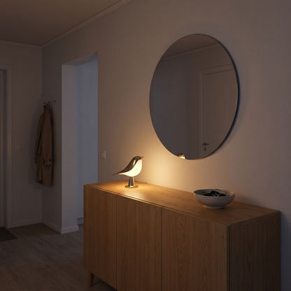 Trådløs Fuglelampe med Berøringsdimmer
