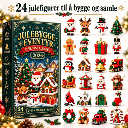 Julebyggeprosjekt – Bygg en ny julefigur hver dag frem til jul 🎄