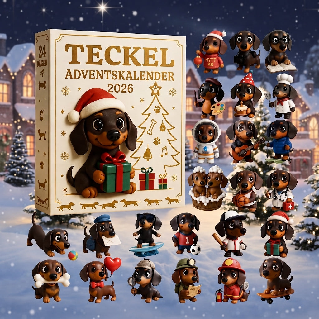 Dachs Adventskalender
