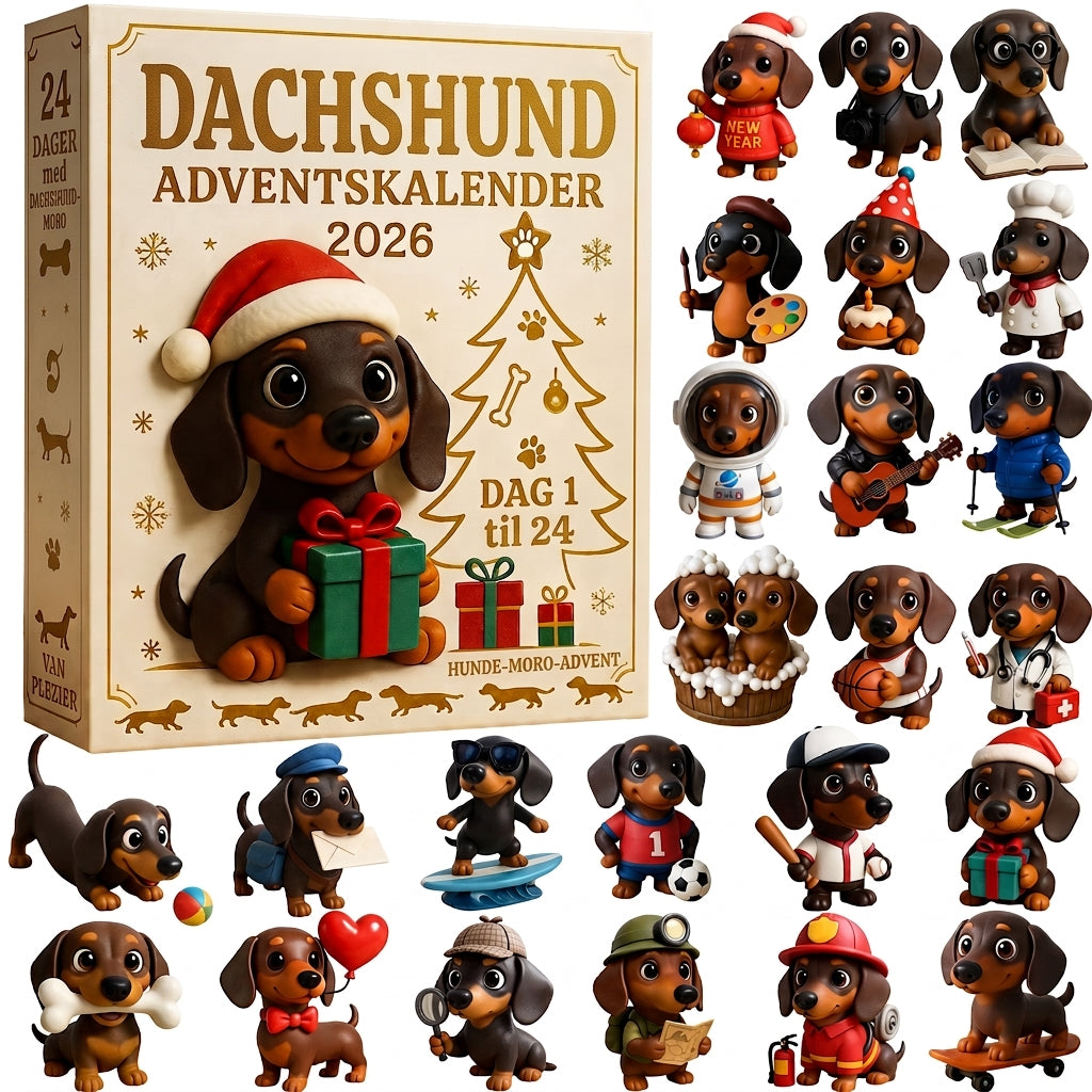 Dachs Adventskalender