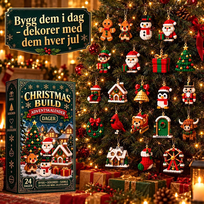 Julebyggeprosjekt – Bygg en ny julefigur hver dag frem til jul 🎄