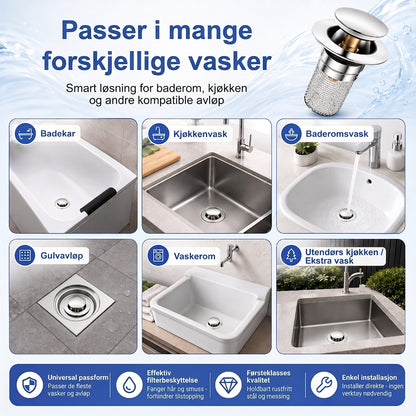 Smart Avløpsfilter
