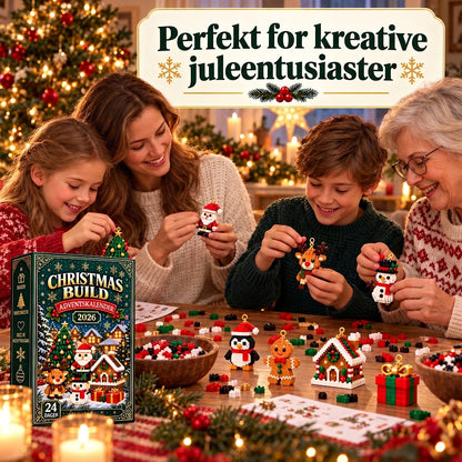 Julebyggeprosjekt – Bygg en ny julefigur hver dag frem til jul 🎄