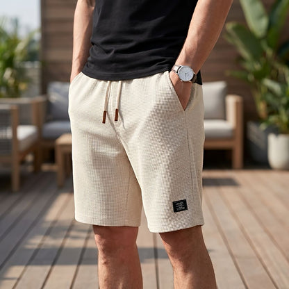 Herreshorts | Komfortabel sommershorts med elastisk midje
