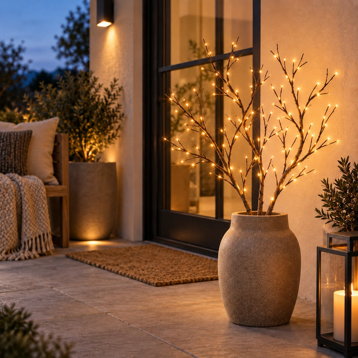 LED-grener med batterier