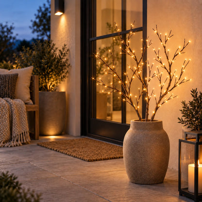 LED-grener med batterier