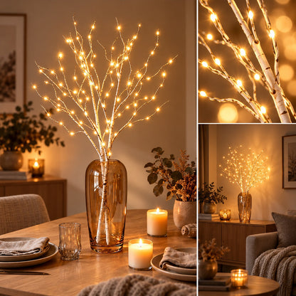 LED-grener med batterier