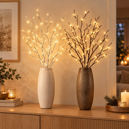 LED-grener med batterier