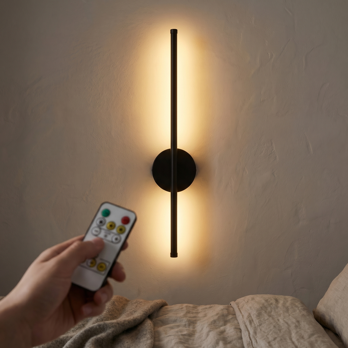 Linea – Trådløs LED-vegglampe