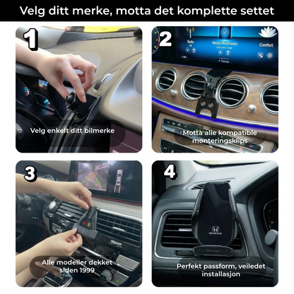 Personlig roterbar telefonholder