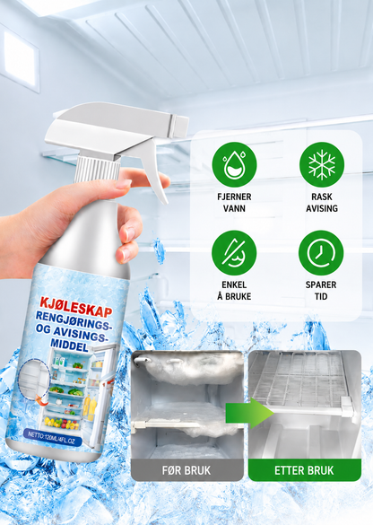 Avisingsspray | For Kjøleskap og Fryser