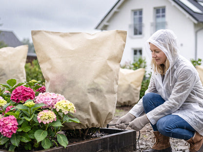 Beskyttelse av planter mot nedbør og frost