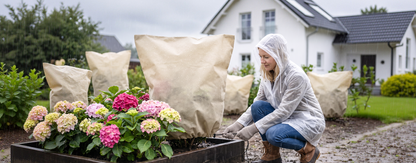 Beskyttelse av planter mot nedbør og frost