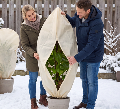 Beskyttelse av planter mot nedbør og frost