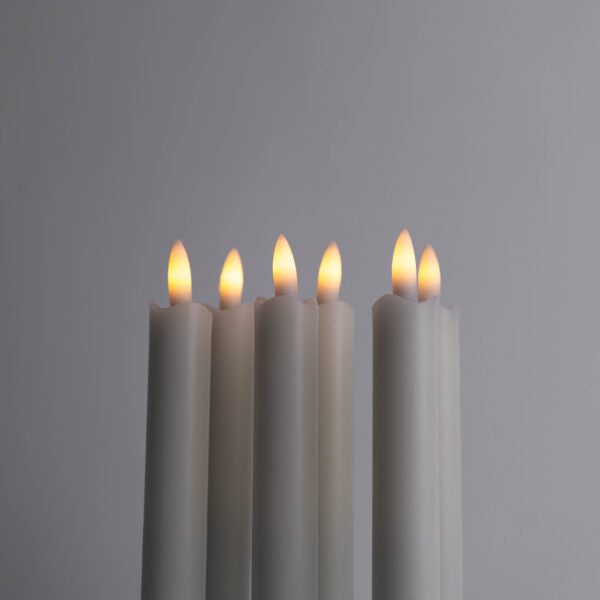 Oppladbare vokslys