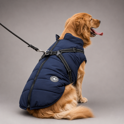 Petstar™ – Vanntett vinterjakke med innebygd sele