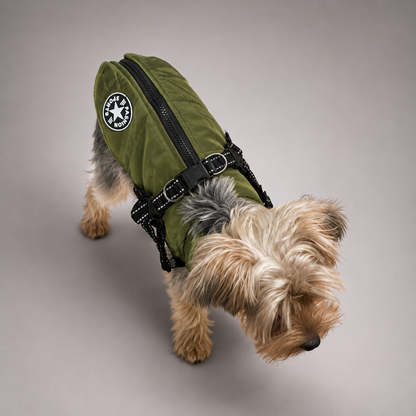 Petstar™ – Vanntett vinterjakke med innebygd sele