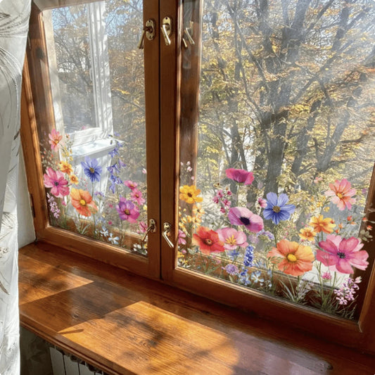 Blomster vindusklistermerker
