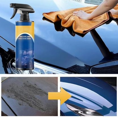 Bilbeleggsspray for langvarig glans og beskyttelse