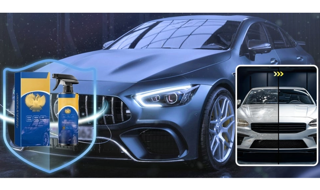 Bilbeleggsspray for langvarig glans og beskyttelse