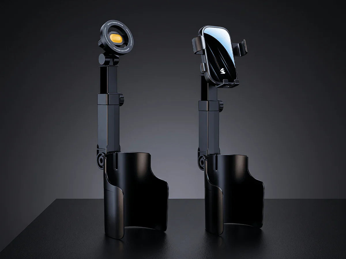 Telefonholder for bilens koppholder