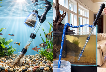 Elektrisk akvariegrusrens
