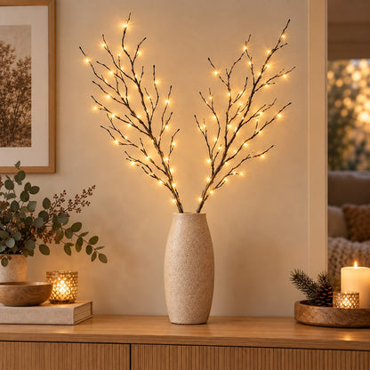 LED-grener med batterier