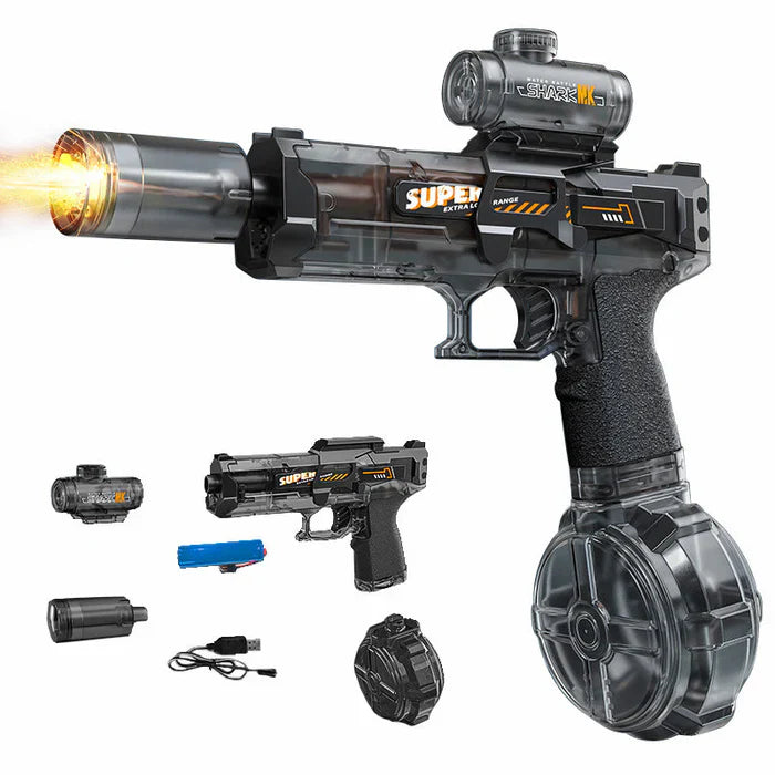 Elektrisk LED-vannpistol