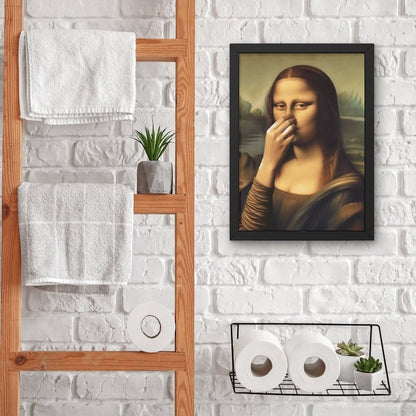 Morsomt Mona Lisa-maleri