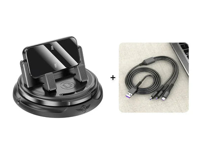 Roterbar telefonholder for dashbord