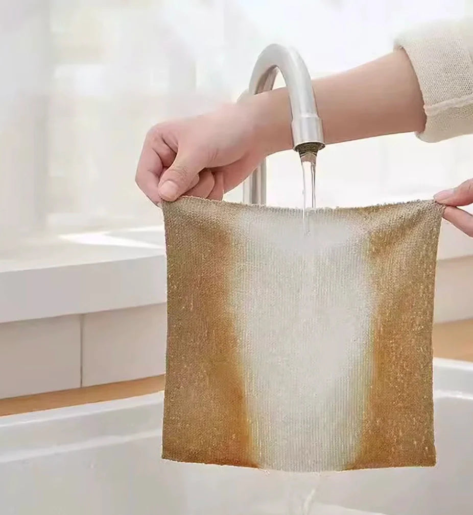 Mikrofiberklut-dispenser: Storpakke med gjenbrukbare mikrofiberkluter