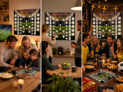 Programplakater for VM 2026 – Fyll inn, tipp og følg hele mesterskapet