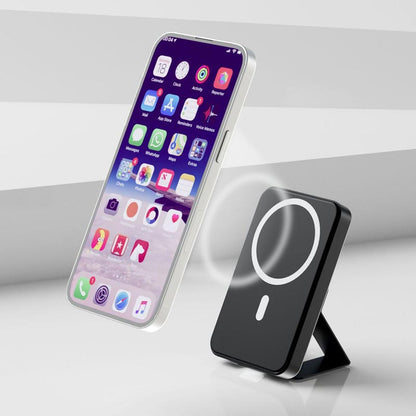 Magnetisk Trådløs Powerbank med Stativ