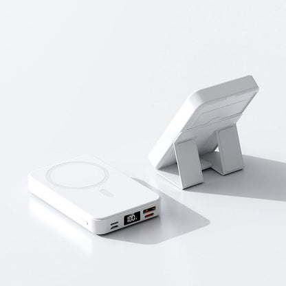 Magnetisk Trådløs Powerbank med Stativ