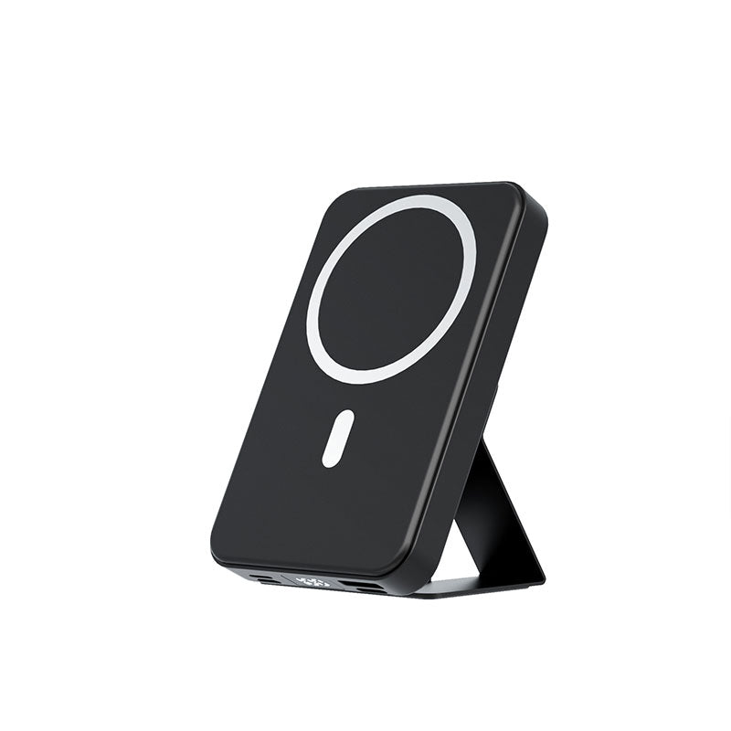 Magnetisk Trådløs Powerbank med Stativ