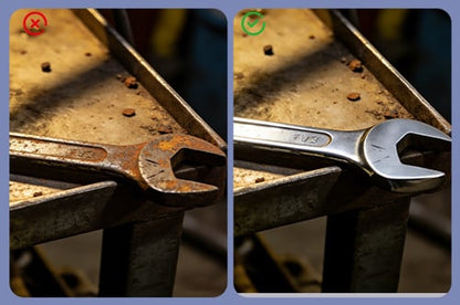 Kraftig Metall Rustfjerner